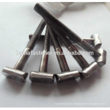 half thread steel T-shaped bolt